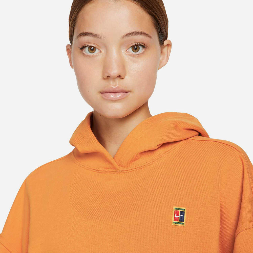 나이키 DC3581-720 우먼스 나이키코트 헤리티지 플리스 후디