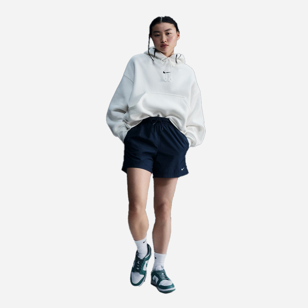 나이키 FV7558-478 우먼스 스포츠웨어 우븐 미드라이즈 쇼츠