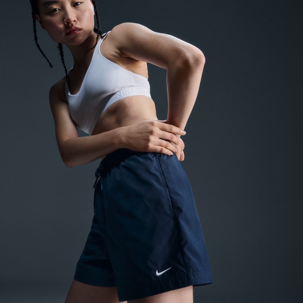 나이키 FV7558-478 우먼스 스포츠웨어 우븐 미드라이즈 쇼츠