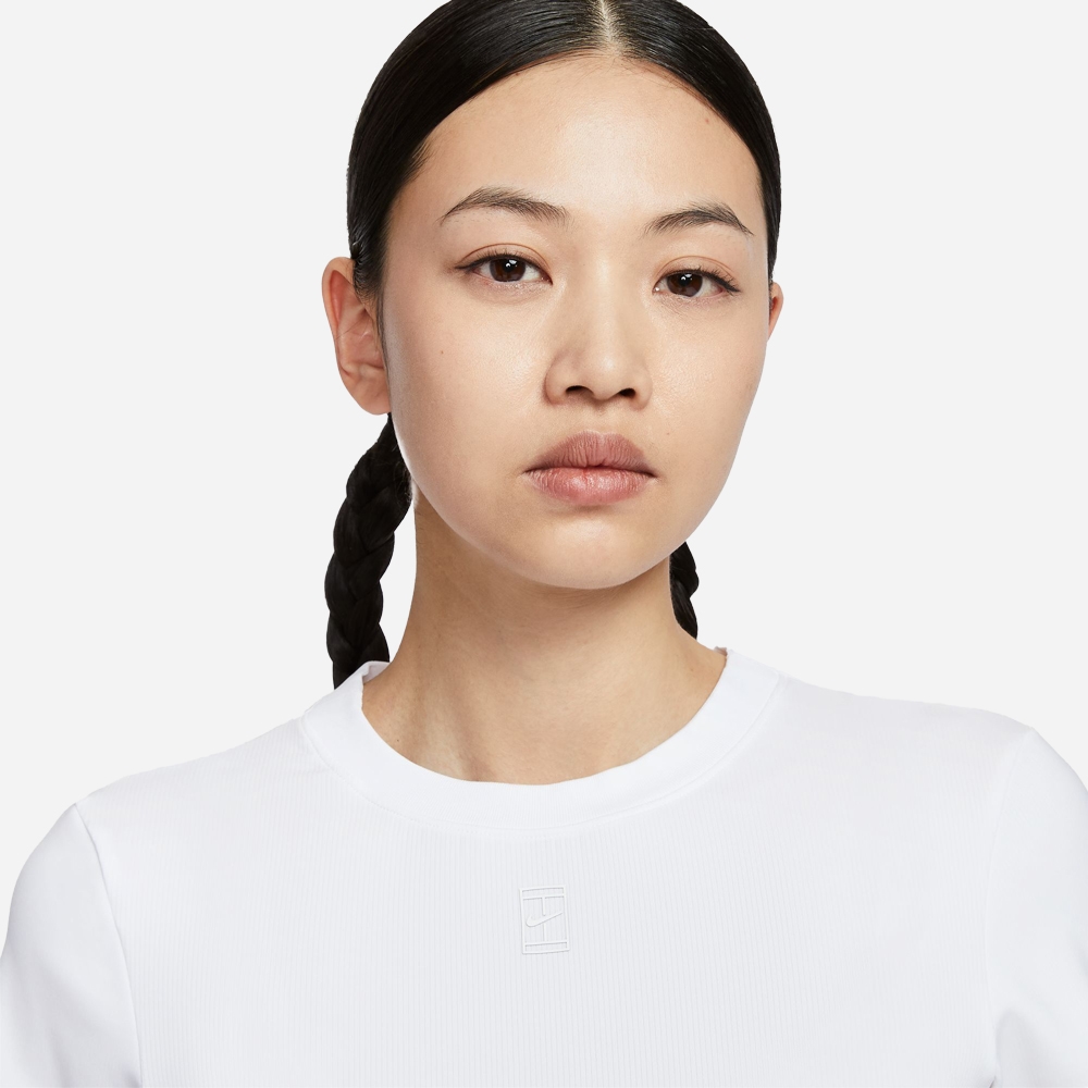 나이키 HQ2995-100 우먼스 나이키코트 드라이핏 어드밴티지 반팔 탑