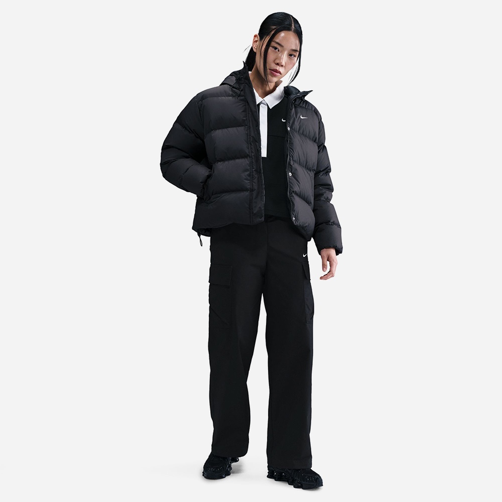 나이키 IH0728-010 루즈 핏 후드 패딩 우먼스