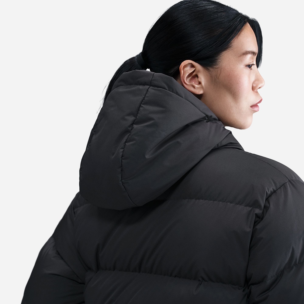 나이키 IH0728-010 루즈 핏 후드 패딩 우먼스