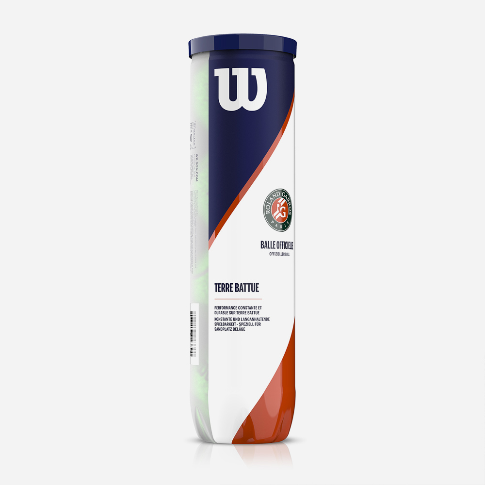 윌슨 WRT115000 롤랑 가로스 클레이 코트 4볼캔