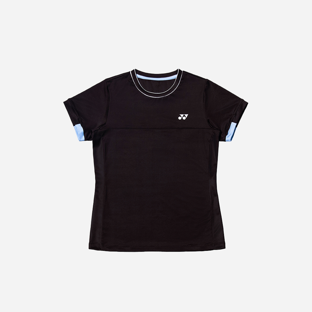 요넥스 245TS020F 테니스컬렉션 Vol.3 우먼스 테니스 게임 웨어 티셔츠 다크브라운