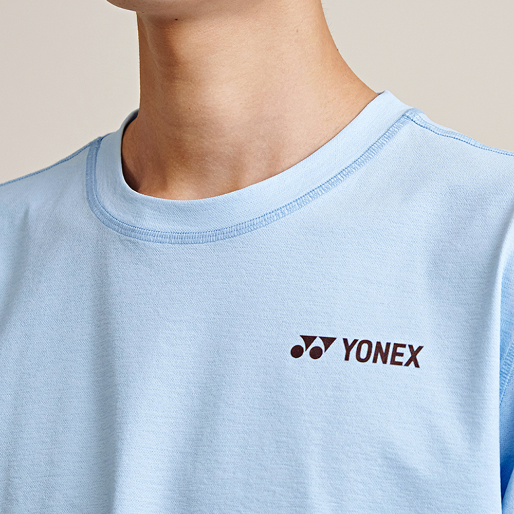 요넥스 245TS023U 테니스컬렉션 Vol.3 캐주얼 베이직 티셔츠 스카이블루