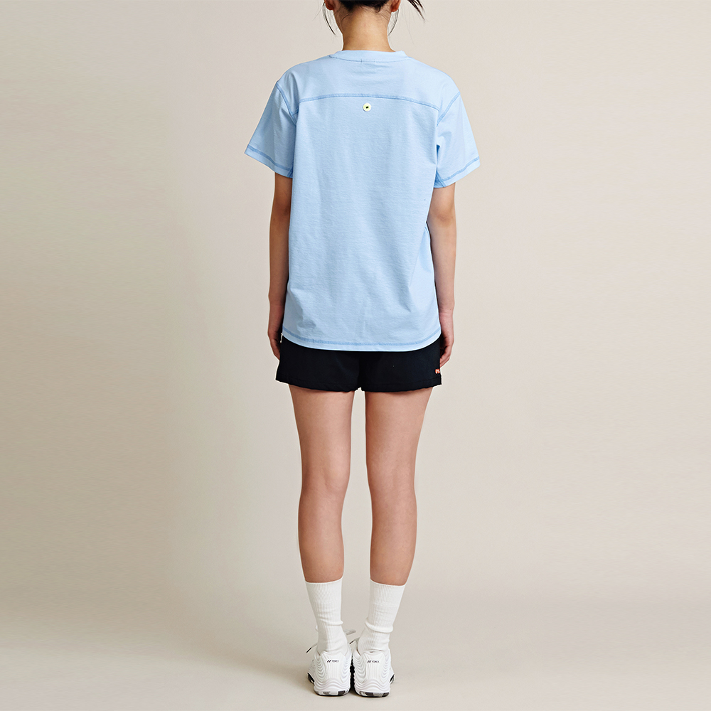 요넥스 245TS023U 테니스컬렉션 Vol.3 캐주얼 베이직 티셔츠 스카이블루