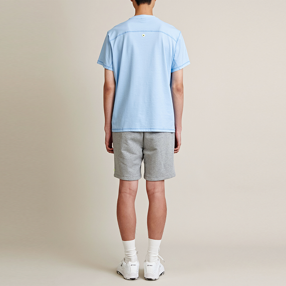 요넥스 245TS023U 테니스컬렉션 Vol.3 캐주얼 베이직 티셔츠 스카이블루