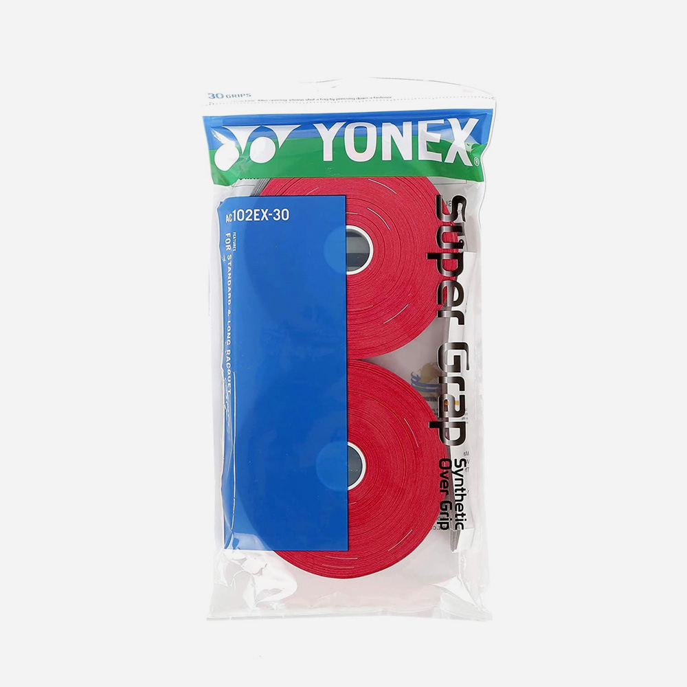 요넥스 102EX 슈퍼그랩 오버그립 30PK 와인레드