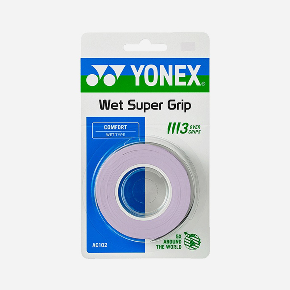 요넥스 AC102EX 그립 3PK 페일 라일락