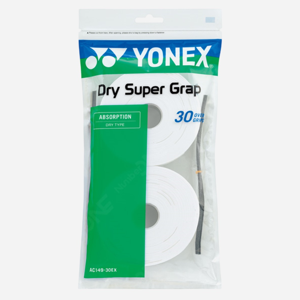 요넥스 AC149EX 드라이 슈퍼그립 30PK 화이트