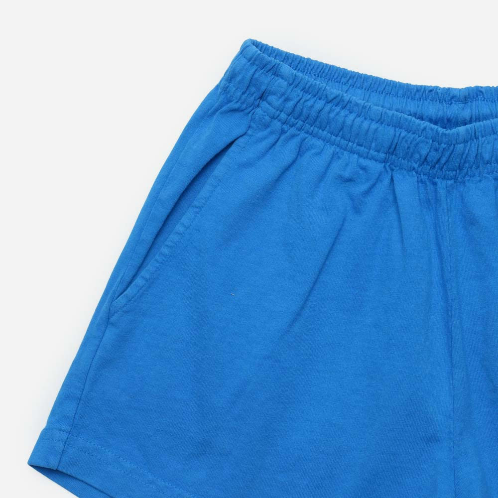 스포티앤리치 SH853RB 로고 디스코 쇼츠
