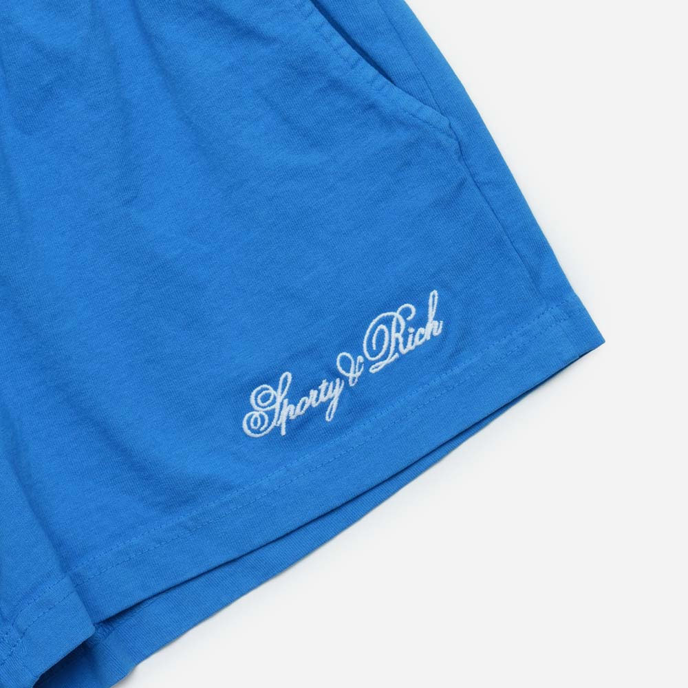 스포티앤리치 SH853RB 로고 디스코 쇼츠