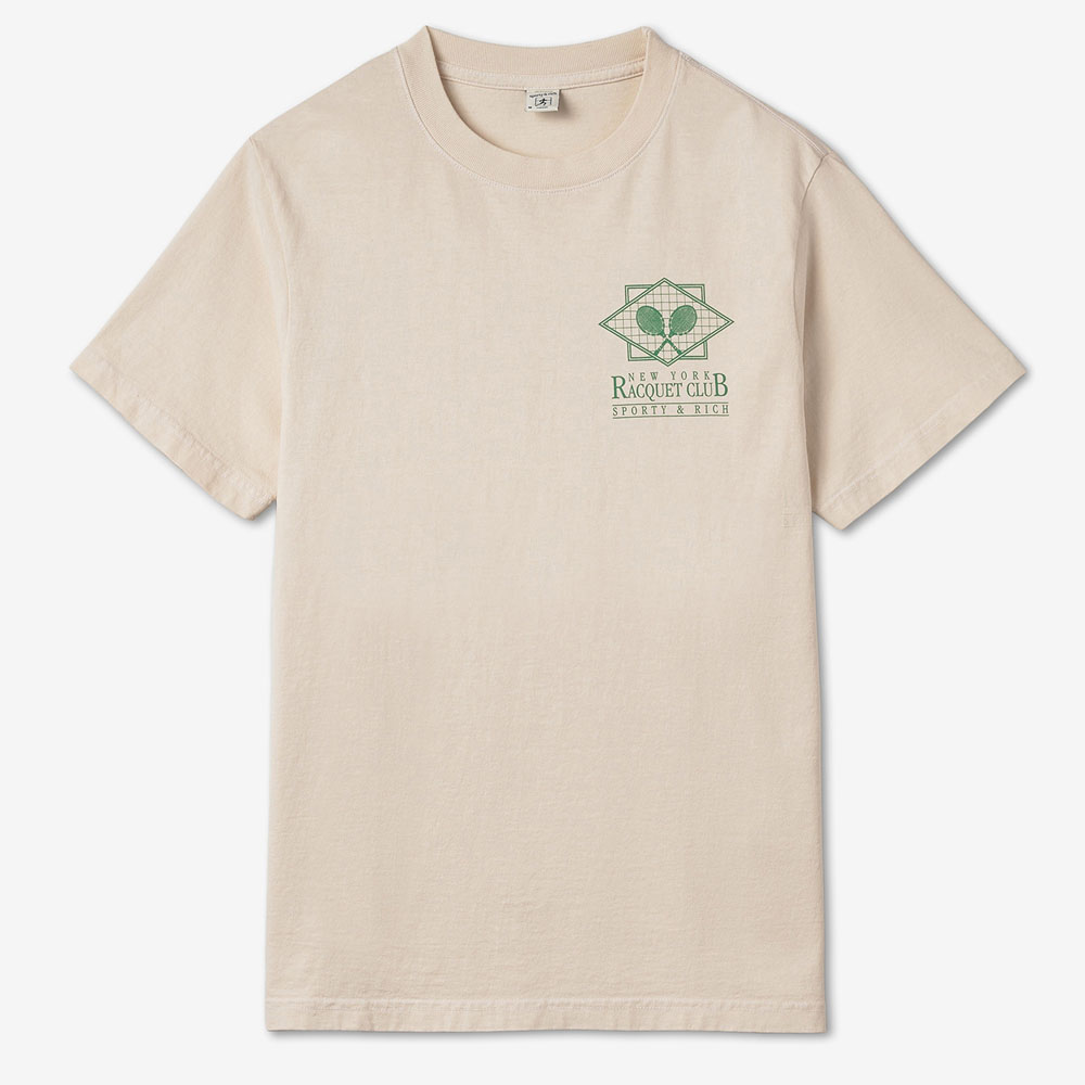 스포티앤리치 TS841CR NY 라켓 클럽 티셔츠