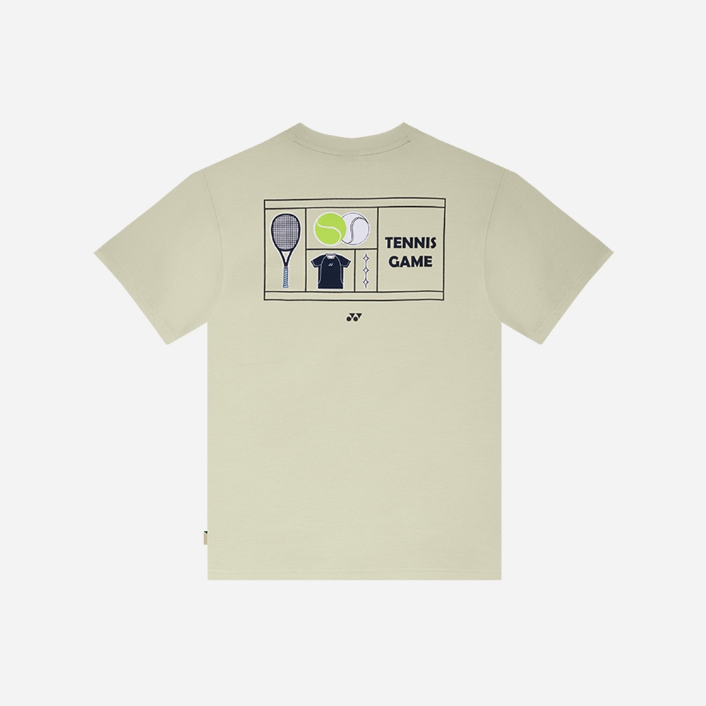 요넥스 255TS030U 테니스컬렉션 Vol.4 캐쥬얼 크루 라이트 베이지
