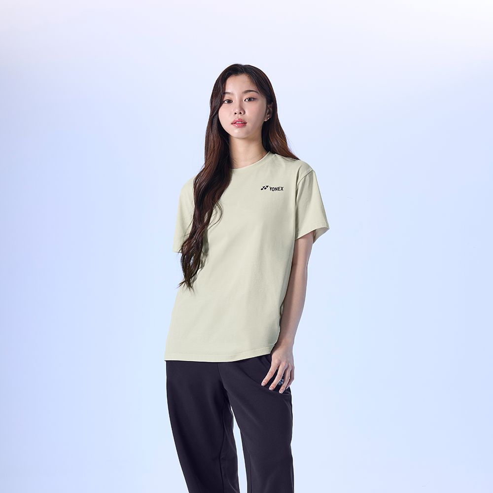 요넥스 255TS030U 테니스컬렉션 Vol.4 캐쥬얼 크루 라이트 베이지