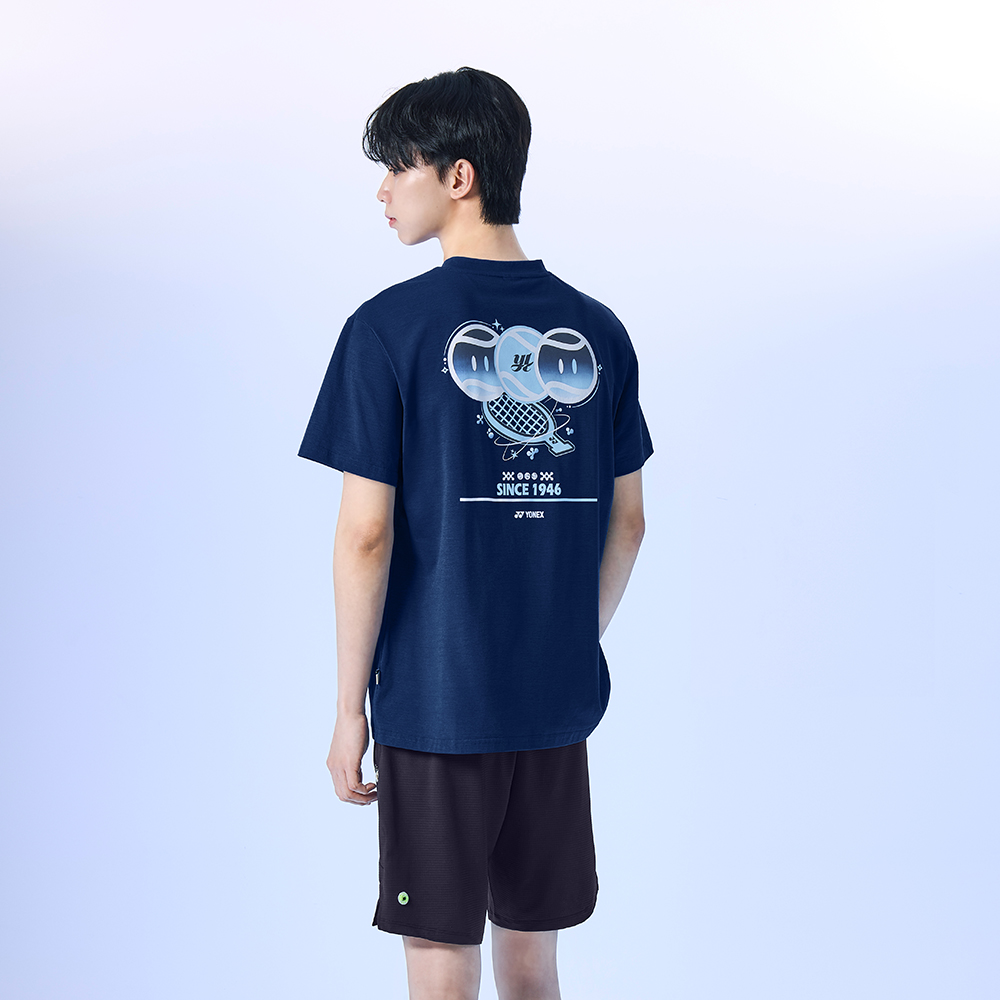 요넥스 255TS031U 테니스컬렉션 Vol.4 캐쥬얼 크루 네이비 블루